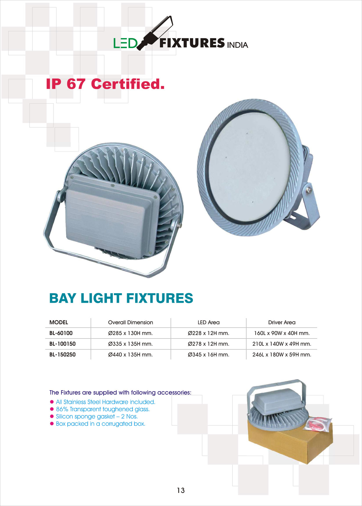 Bay Light Fixtures
