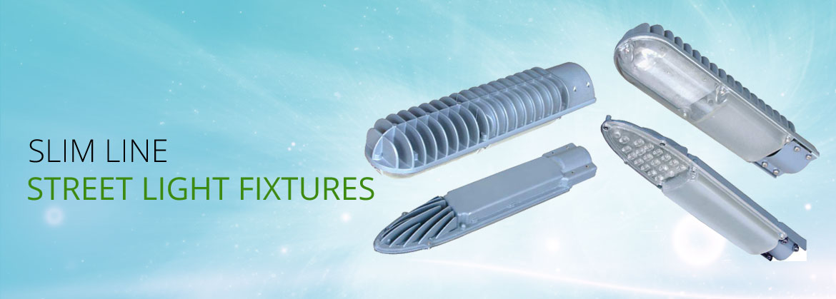 Slim Line Street Light Fixtures