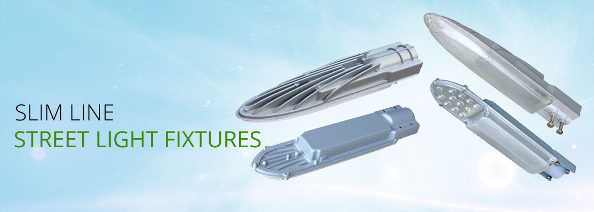 Slim Line Street Light Fixtures